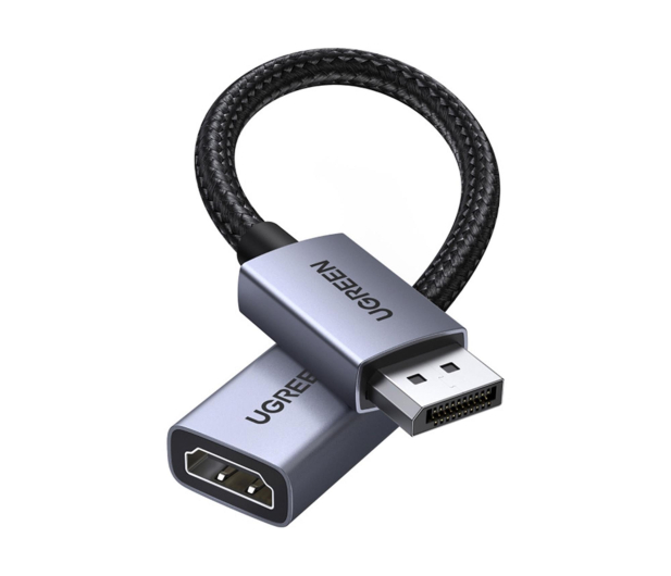 UGREEN Kabel DisplayPort do HDMI DP133 4K 20 cm - 1489050 - zdjęcie 2